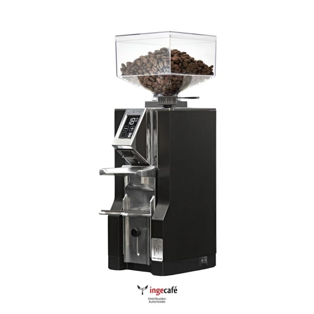 Molino de café profesional Eureka Mignon Libra con tecnología gravimétrica y molienda por peso